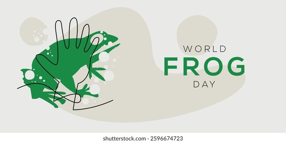 World Frog Day, held on 20 March.