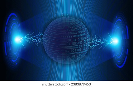 world future digital technology concept background