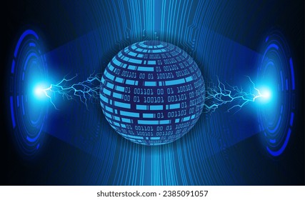 world future digital technology concept background
