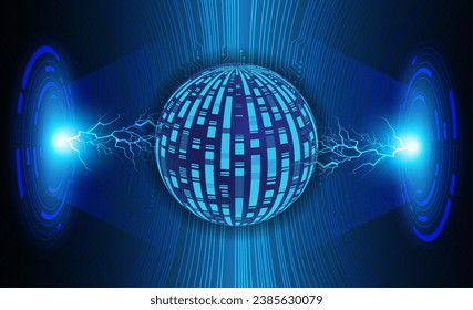 world future digital technology concept background