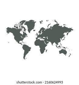 world geography map illustration. vector designs that are suitable for websites, apps and more.