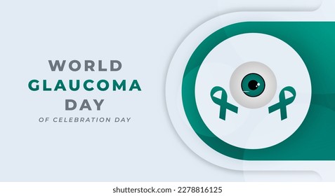 World Glaucoma Day Celebration Vector Design Illustration for Background, Poster, Banner, Advertising, Greeting Card