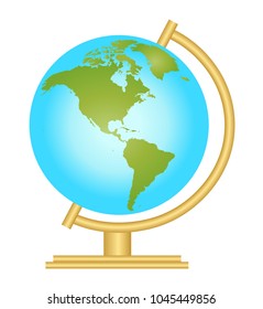 World globe ball model icon - Geography