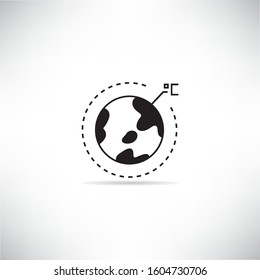 world, globe with Celsius symbol