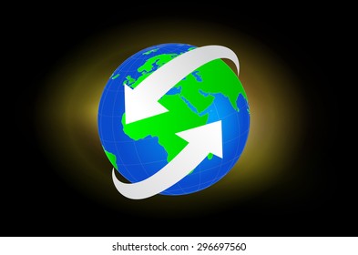 World Globe Connectivity Refresh