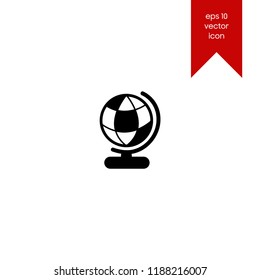 World globe, earth vector icon