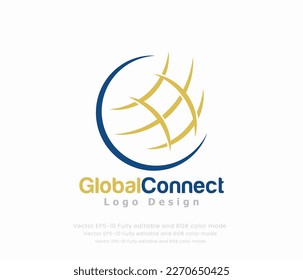 World Globe oder Global Logo