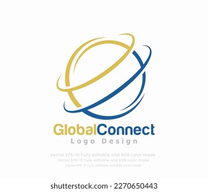 Globo mundial o logotipo global
