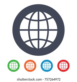 World Globe Icon