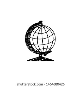 World globe icon vector illustration