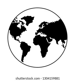 world globe map