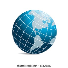 world globe vector