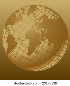 World globe vector design illustration