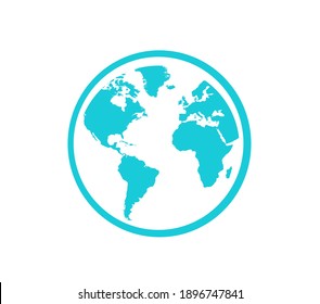 world globe vector illustration design