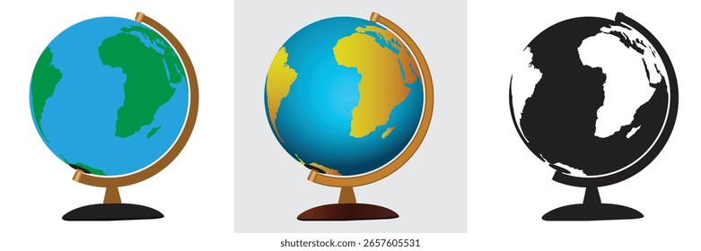 World Globe Vector illustration Design