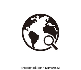 World globe website icon