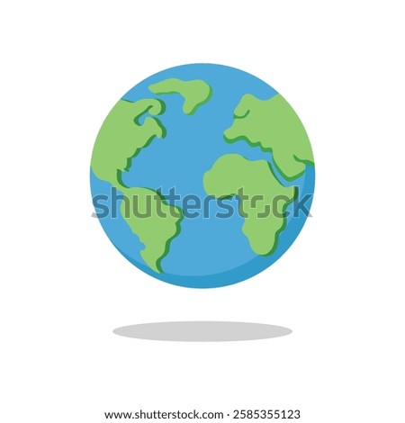 World globe.earth.in whit background .icon.world map