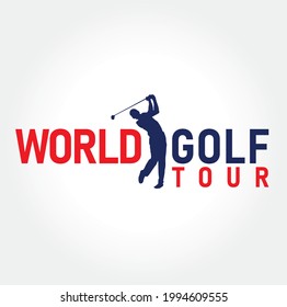 Diseño del logotipo del World Golf Tour 