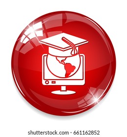 world graduate computer icon