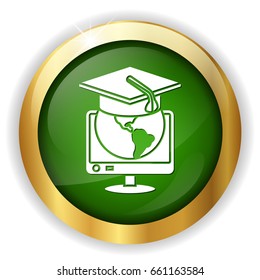 world graduate computer icon