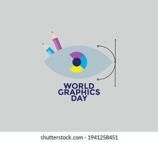 World Graphic Day Premium Vector With Flat Design