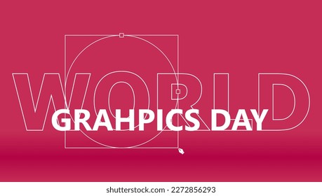 World Graphic Design Day postcard, card