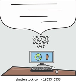 world graphic design day posters