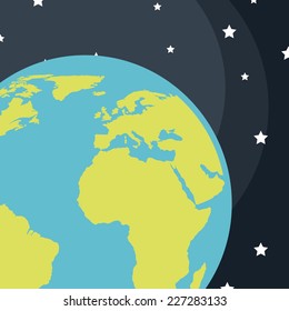 world graphic design , vector illustration