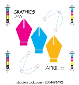 world Graphics Day Vector Illustration