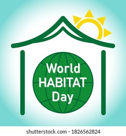 World Habitat Day aims to highlight the role of protecting the environment from pollution celebrated in October