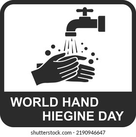 World Hand Hygiene Day Symbol Vector