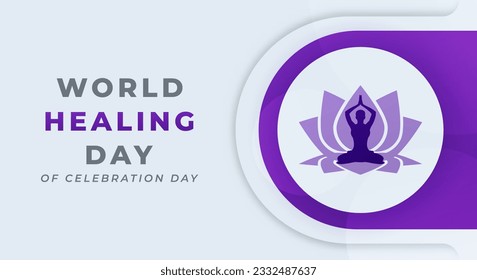 World Healing Day Celebration Vector Design Illustration for Background, Poster, Banner, Advertising, Greeting Card