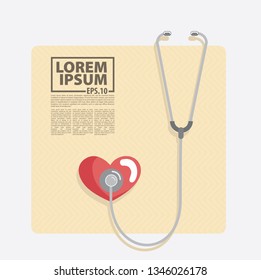World health day background Vector eps 10