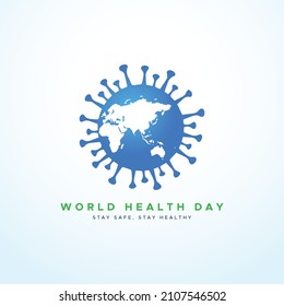 world health day banner template