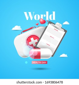 World Health Day Campaign background