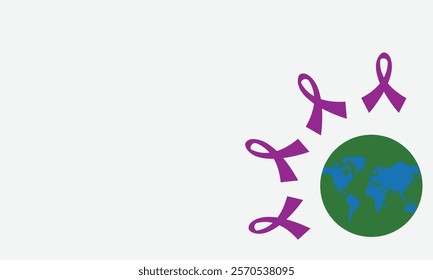 World Health Day World Cancer Day editable banner 