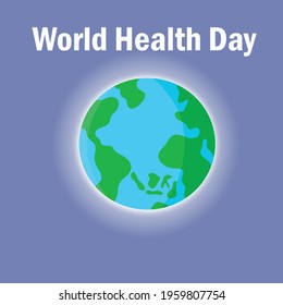 World Health Day Celebration Vector Template Design Illustration