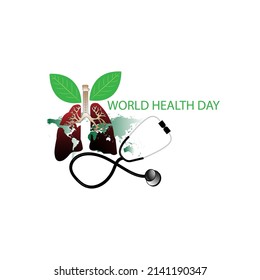 world health day concept. 2022 world health day theme. illustration vector