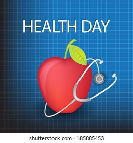 world health day concept background