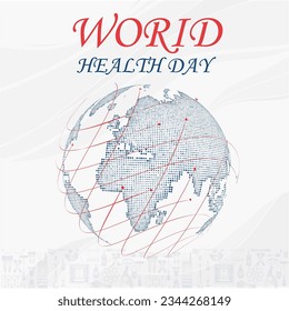 World health day concept celebration event