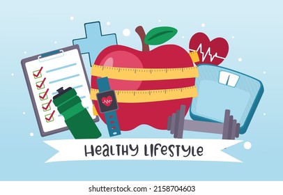 World Health day concept. Healthcare, health protection on global international event in april Flat vector illustration design 