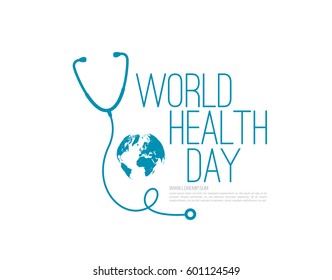 World Health Day Concept Poster