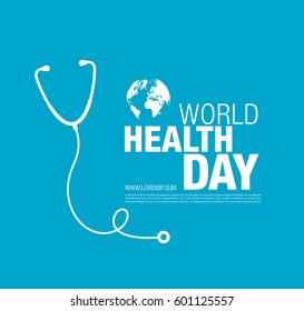 world health day concept poster