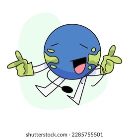 World Health Day Concept Vector Illustration. 7th April world globe with mask health concept Background. World health day concept text Poster design with doctor stethoscope. coronavirus health problem