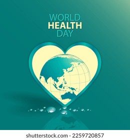 World health day design concept