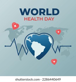 World health day design vector