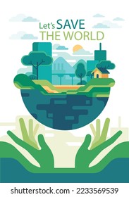World Health Day is a global health awareness day celebrated every year on 7th April. Vector illustration design