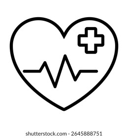 World Health Day icon vector. Medicine illustration sign collection. Healthcare. Medical records web icon.