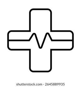 World Health Day icon vector. Medicine illustration sign collection. Healthcare. Medical records web icon.