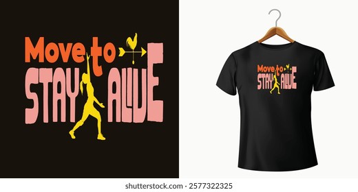 World health day motivation t shirt design